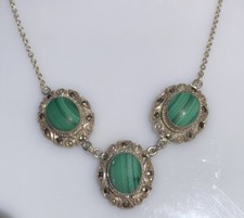 Collana Con Malachite E