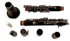 Clarinetto Sib 17 Chiavi Bb Flat Ebanite Comet Scuola Studio Becco Incluso B5