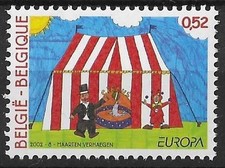 2002 belgio europa cept - cept,
