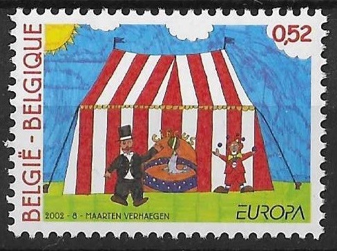 2002 belgio europa cept - -,