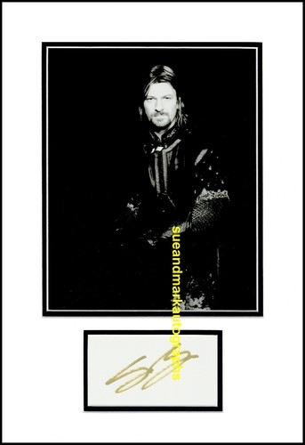 Sean bean autograph signed - autograph,