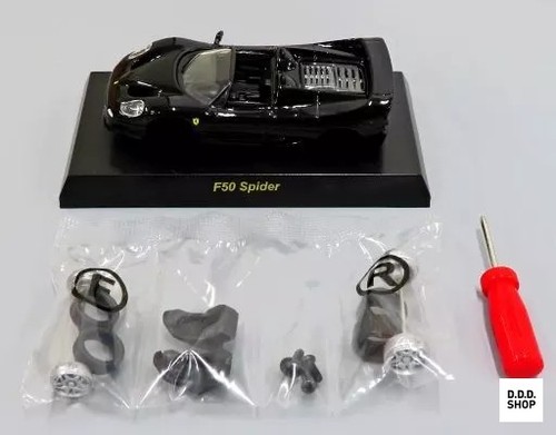 Ferrari f50 spider black - 1/64,