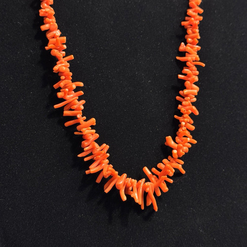 Collana vintage arancione - collana,