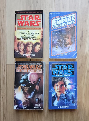 Star wars book lot 4 - wars,