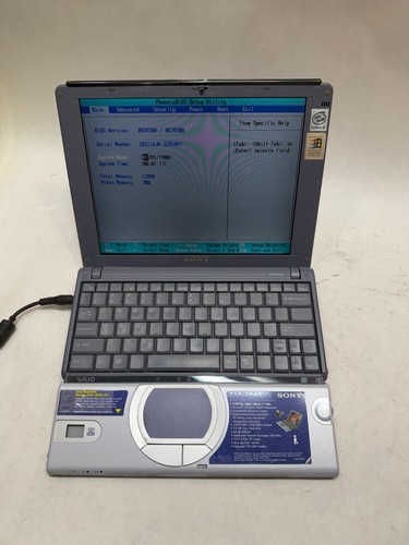 Sony vaio pentium pcg 3112 - vaio, pcg-3112