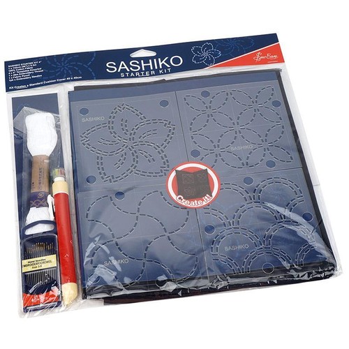 Sashiko starter set 5 - sashiko, (5