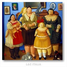 Botero Le sorelle - Quadro
