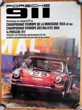 poster originale Porsche 911