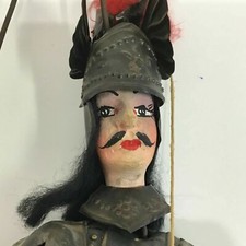 PUPO SICILIANO PALADINO MARIONETTA BURATTINO ORLANDO VINTAGE ANNI 70