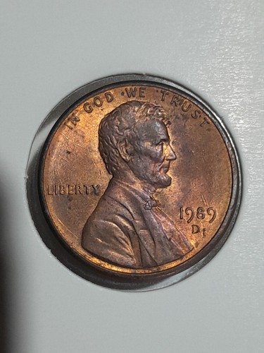 One cent lincoln 1989 - one,