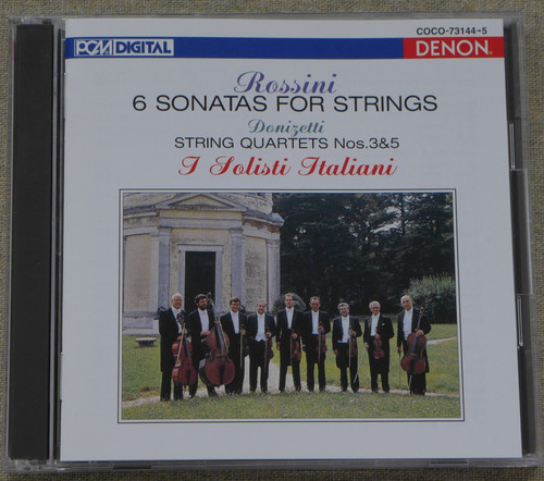 Rossini sonatas for - -,