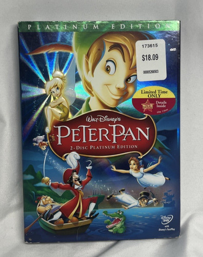 Peter pan dvd 2 disc - peter, set