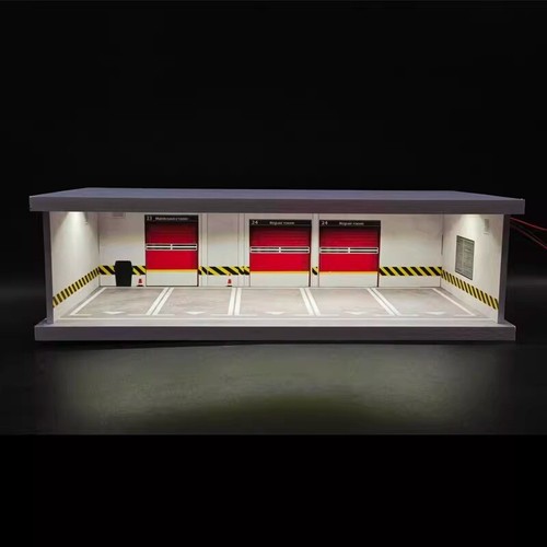 Diorama garage modello - 1/43,
