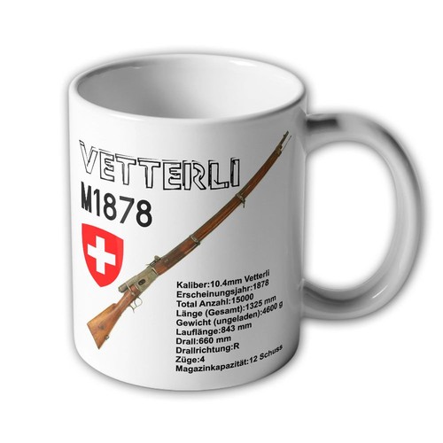 Tazza vetterli fucile - tazza,