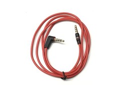 Cavo audio AUX rosso jack 3,5