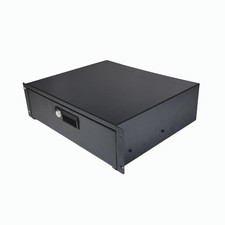 Cassetto di archiviazione di blocco 3U 19" per armadio di rete, custodia volo, rack LAN server