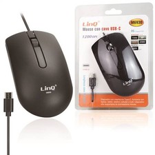 MOUSE USB TYPE C 3 TASTI CAVO