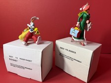 2 Ornamenti Natalizi Grolier Disney - Roger Coniglio e Jessica Coniglio