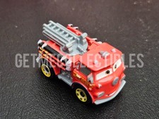 DISNEY PIXAR CARS MINI RACERS RACE RESCUE CAMION DEI POMPIERI ROSSO 2026 #1 SPEDIZIONE GRATUITA $15+