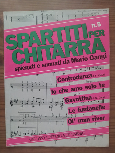 Spartiti per chitarra 5 di - per,