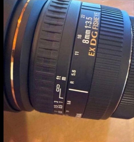 Sigma 8mm dg - 8mm, ex