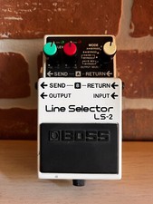 Boss LS-2 Line Selector Pedal Selettore Linea Effetti a Pedale Chitarra