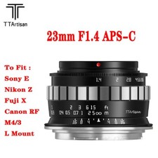 Obiettivo Artisan 23 mm F1.4 APS-C MF per Sony Canon Nikon Fuji Panasonic M43 attacco L