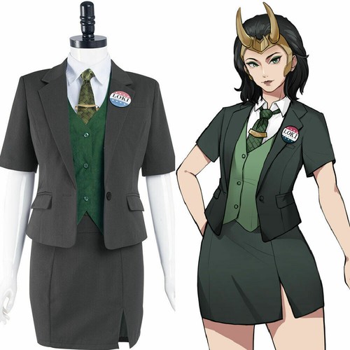 Loki cosplay costume - loki, donna