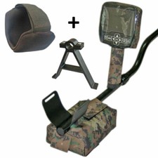 Kit Copripioggia, Braccio e Supporto in Neoprene per Metal Detector Bianco Spectra V3i