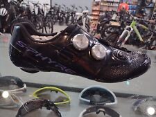 Scarpe ciclismo da strada Shimano. Modello RC9S (SH-RC902S). Nero lucido. Tg. 44
