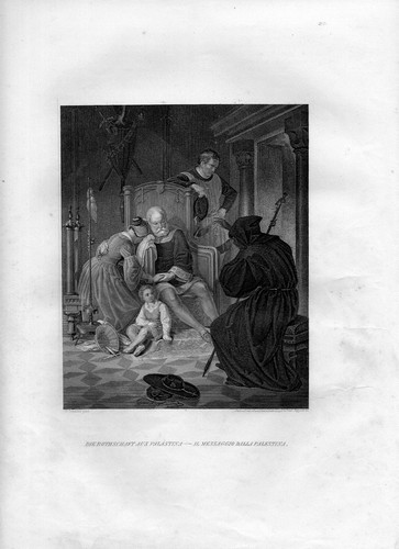 Stampa antica messaggio - antica,