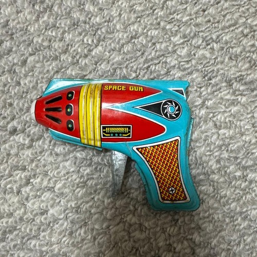 Pistola giocattolo latta