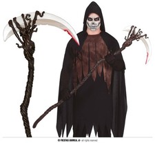 Falce smontabile in pvc assassino halloween cm 150