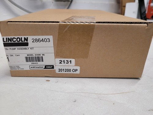 New lincoln skf pump housing - skf,
