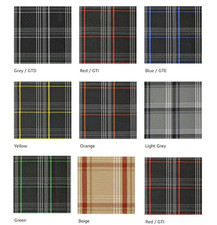 VW Golf GTI MK7 Fabric Tartan