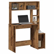 Scrivania Mensole Legno