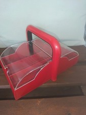 Vintage 80s Guzzini Red