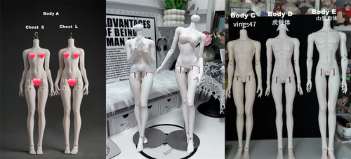 Bjd solo corpo ragazza - 1/4,