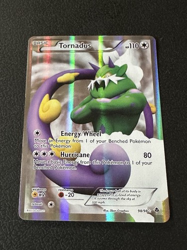 Pokémon tcg tornadus full art - pokémon,