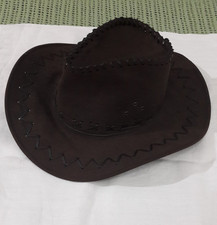 Cappello sombrero western 56-58cm size M  man uomo new! brown colour _ cowboy 