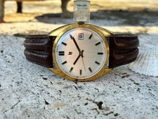 Bellissimo orologio vestito uomo manuale LIP President GF France funzionante anni 60