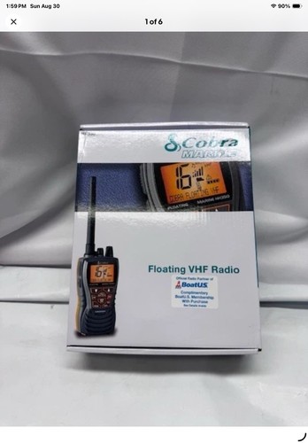 Cobra marine hh500 radio - marine, vhf