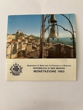 San Marino 1983 Monetazione / Official Coinage Booklet – Agenore Fabbri