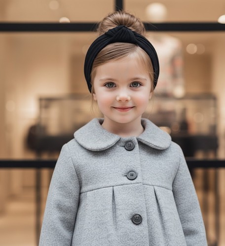 Cappotto bambina lana dolce - cappotto,