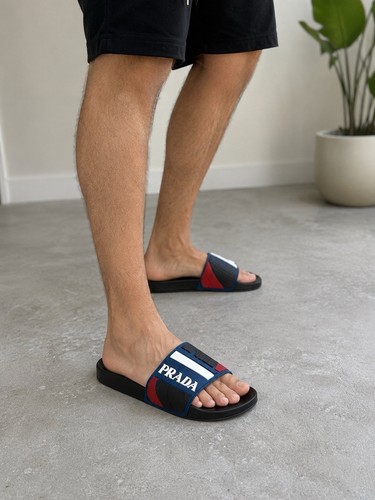 Sandali prada gomma blu - prada,