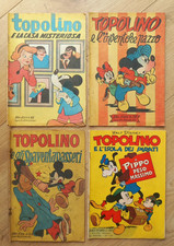 TOPOLINO Albo D'Oro 68 - 119 - 125 - 207 originale 1947 - 50 Mickey Mouse Disney