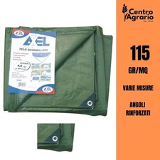Telo occhiellato impermeabile telone pvc pesante copriauto antigrandine 3x2 4x5