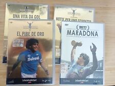 Diego Armando Maradona primi 3 DVD della collezione + 1 DVD platinum collection