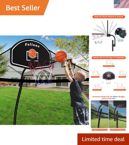 Trampolino canestro basket - da,