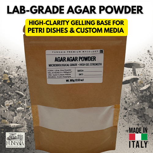 Agar puro polvere - agar, in